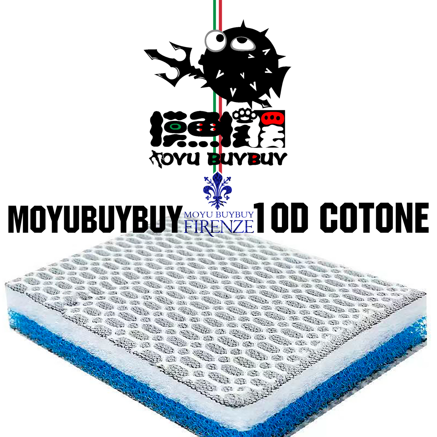 MOYUBUYBUY 10D Filtro per Acquario in Fibra