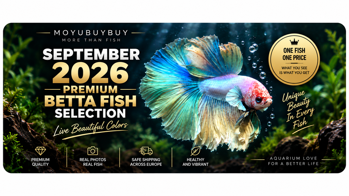 SEPTEMBER 2026 PREMIUM BETTA FISH SELECTION