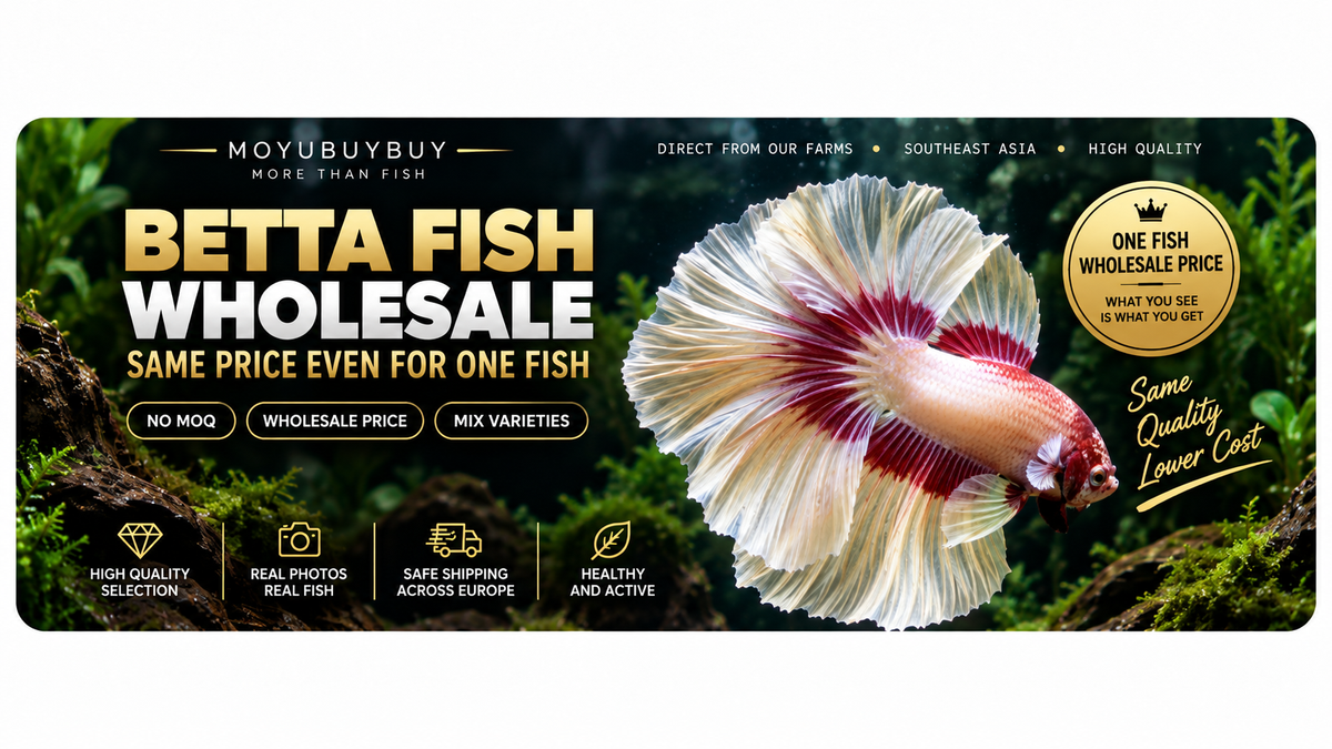 OTHER PREMIUM BETTAS – ONE FISH, WHOLESALE PRICE