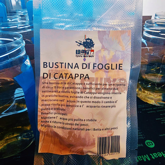 FOGLIE DI CATAPPA TEA BAG X10